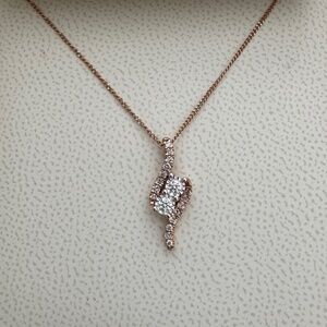 Ever Us Rose Gold Necklace